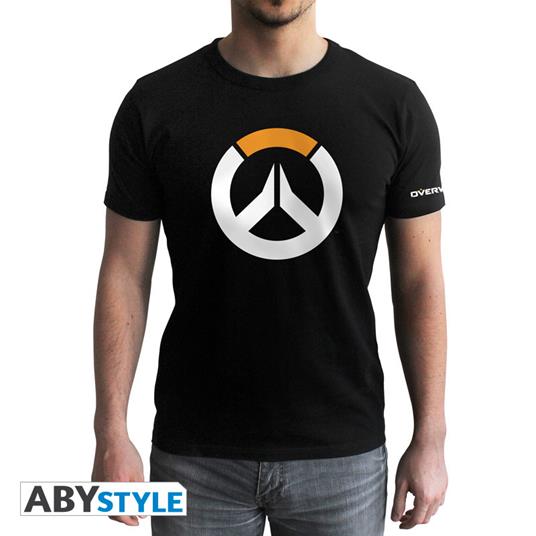 T-Shirt Unisex Tg. 2XL Overwatch: Logo Black New Fit