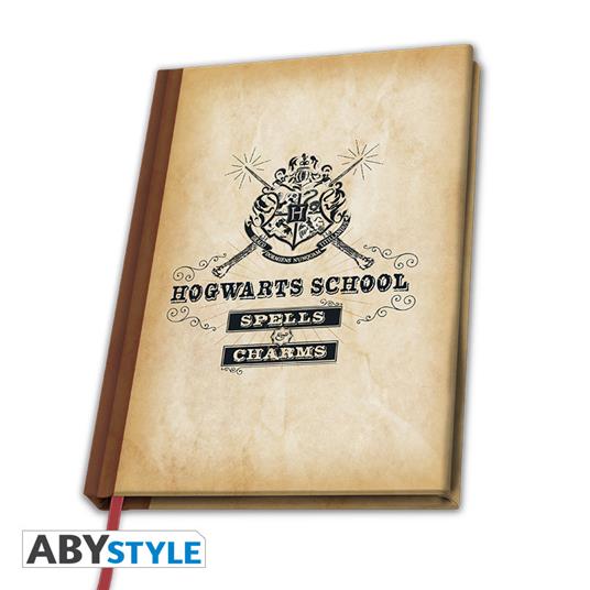 Harry Potter. Notebook A5 "Hogwarts School" X4