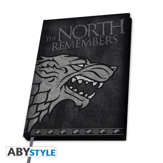 Game Of Thrones. Notebook A5 "Stark" X4