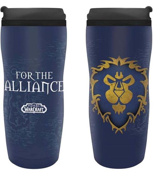 Abystyle - World Of Warcraft - Tazza Da Viaggio - 35 Cl - Alleanza Alliance - 2