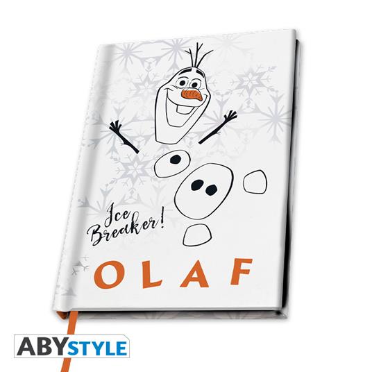 Taccuino a righe Frozen 2 Olaf