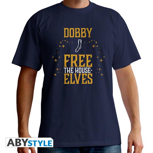 Harry Potter: Dobby Blue Basic (T-Shirt Unisex Tg. S)