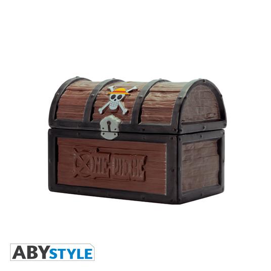 Biscottiera Scrigno del Tesoro One Piece - Cookie Jar Treasure Chest - 19 x  11,5 x 14 Cm - Abystyle - Abystyle - Idee regalo | IBS