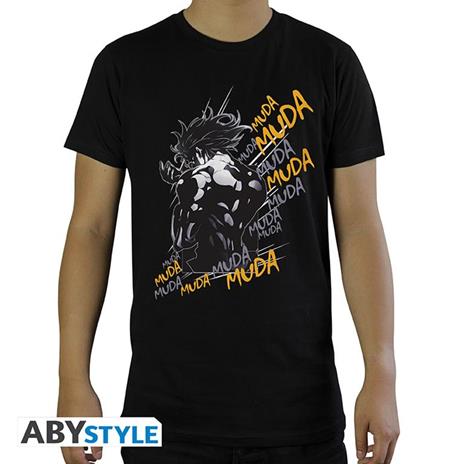 Jojo'S Bizarre Adventure: Muda Black Basic 150 (T-Shirt Unisex Tg. M) - 2