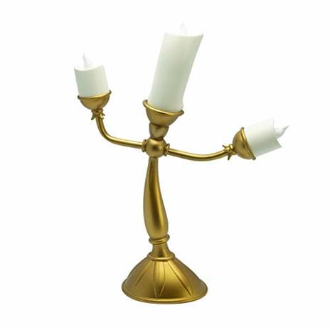 Disney La Bella e la Bestia LUMIERE (Candeliere) Lampada Led da Ambiente 31cm Batteria - 2