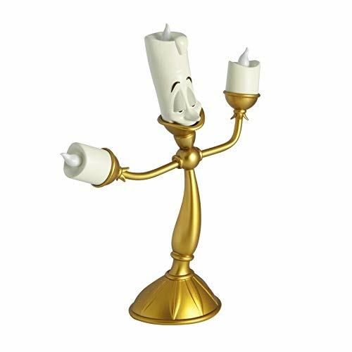 Disney La Bella e la Bestia LUMIERE (Candeliere) Lampada Led da Ambiente 31cm Batteria - 3