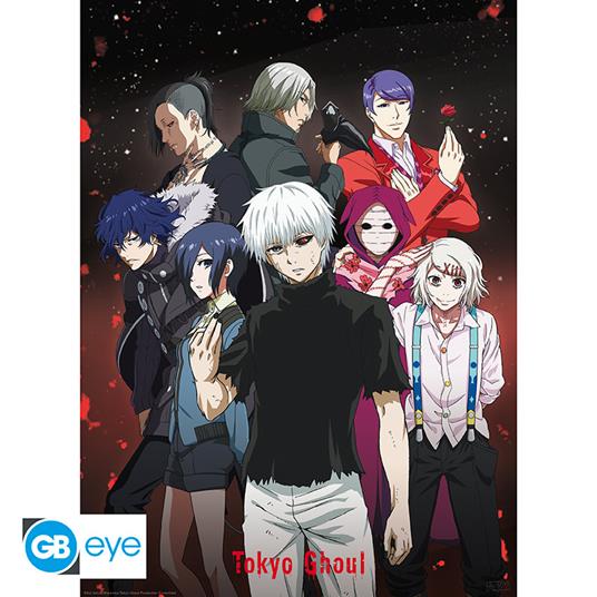 Tokyo Ghoul - Poster "group" (52x38) - Abystyle - Idee regalo | IBS
