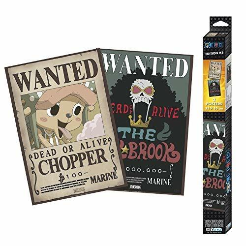 One Piece Wanted Brook & Chopper Set 2 Chibi Poster - Abystyle - Pittura -  Giocattoli | IBS