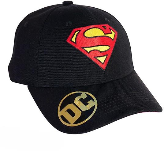 Dc Comics: Superman Black Logo Cap (Cappellino) - 2