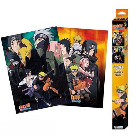 Naruto Shippuden: GB Eye - Ninjas (Set 2 Chibi Posters 52X38) - 2