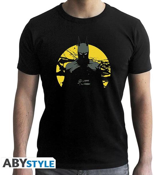 Dc Comics: Batman Black New Fit (T-Shirt Unisex Tg. M) - 2