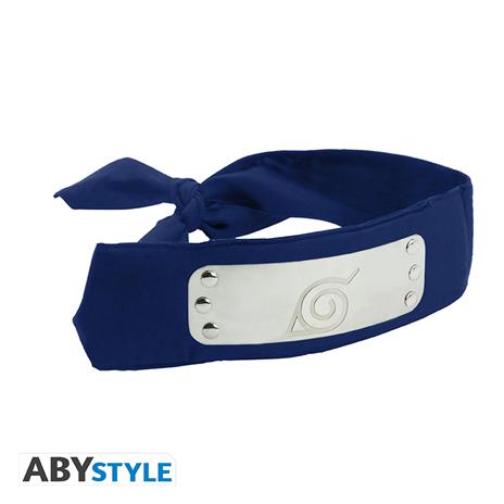 Naruto Shippuden Headband Blue Konoha - Fascia Cosplay Villaggio Della Foglia Blu - Leaf Village - Abystyle - 2