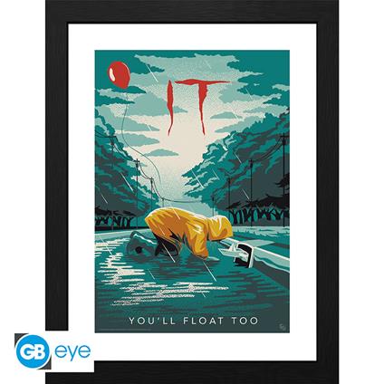 It: GB Eye - Georgie You''Ll Float Too (Framed Print / Stampa In Cornice 30X40)