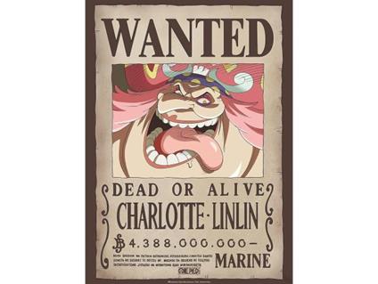 One Piece - Poster Ricercata "Wanted Big Mom" 52 x 38 cm AbyStyle