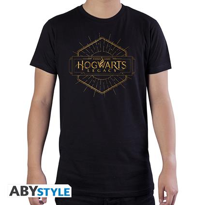 Harry Potter: Hogwarts Legacy (Black) (T-Shirt Unisex Tg. 2XL)