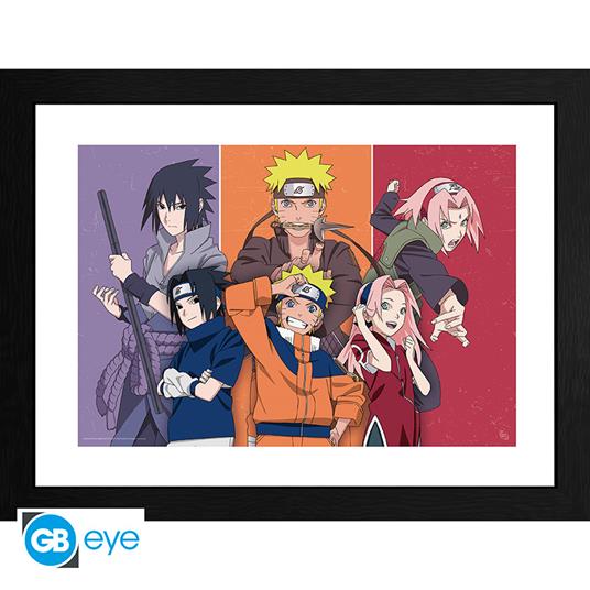 Naruto Shippuden: GB Eye - Adults And Children (Stampa In Cornice 30X40 Cm)