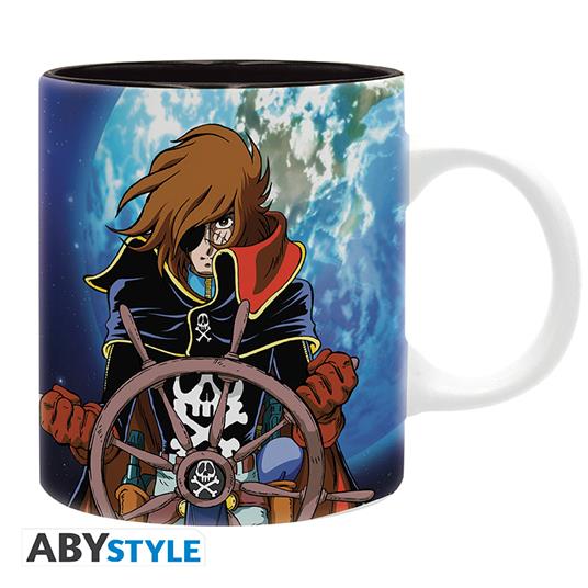 Tazza Capitan Harlock Harlock & Ship - Abystyle - Anime & Manga -  Giocattoli