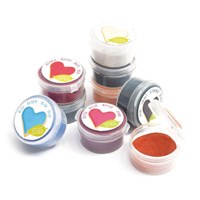 18 mini polveri coloranti alimentari di origine naturale - ScrapCooking -  Idee regalo