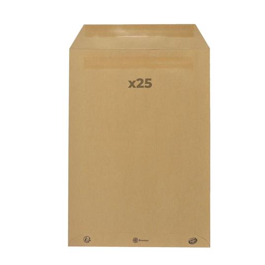 25 buste in carta kraft 90 g - 22,9 x 32,4 cm