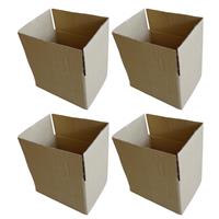 4 scatole di imballaggio 20 x 15 x 11 cm - Youdoit - Cartoleria e