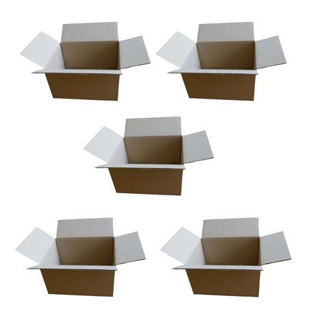 5 piccole scatole da imballaggio 16 x 12 x 11 cm - Youdoit