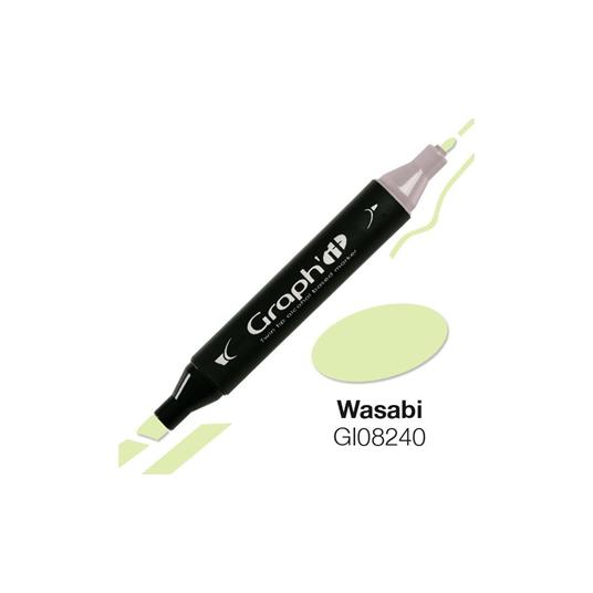 Marcatore a doppia punta Graph''It - Wasabi