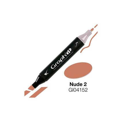 Marcatore a doppia punta Graph''It - Nude 2