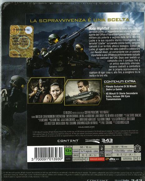 Halo. Nightfall. Collector's Edition (DVD + Blu-ray) di Sergio Mimica-Gezzan - 2