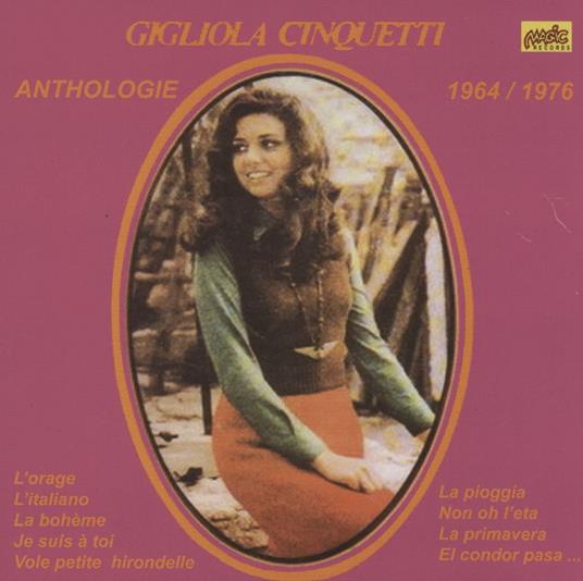 Anthologie 1964 / 1976 - CD Audio di Gigliola Cinquetti