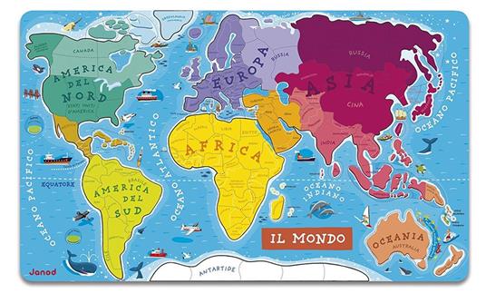 Il Mondo. Puzzle magnetico - 14