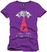 T-Shirt uomo Space Invaders. Invasion from Mars