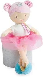 Doudou et Compagnie DC3531 - Bambola in tessuto Emma, 30 cm, rosa