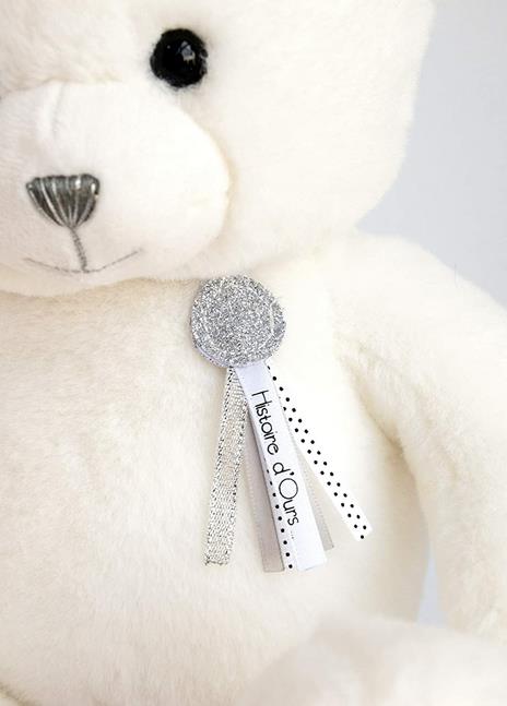 Orsetto Bianco Con Charms Peluche 40Cm - 4