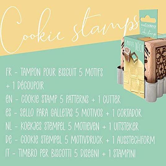 Kit di 3 stampi per biscotti - ScrapCooking - Idee regalo