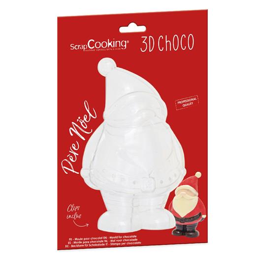 Stampo 3D di Babbo Natale