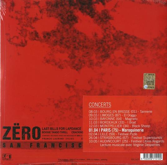 San Francisco - Vinile LP di Zero - 2