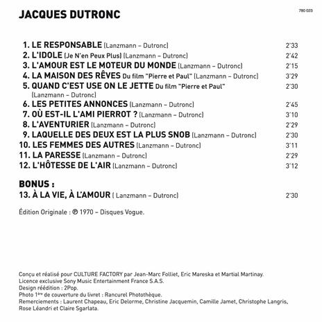 4 Album - CD Audio di Jacques Dutronc - 2