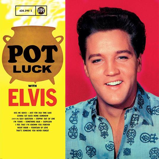 Pot Luck With Elvis (Gold Vinil) - Vinile LP di Elvis Presley