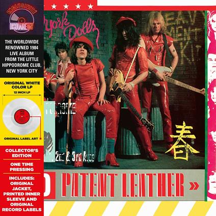 Red Patent Leather (Coloured Vinyl) - Vinile LP di New York Dolls