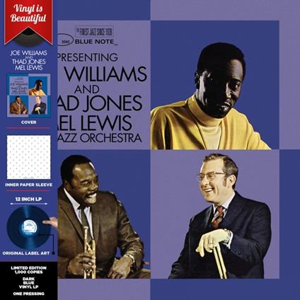 Presenting - Vinile LP di Joe Williams,Thad Jones,Mel Lewis