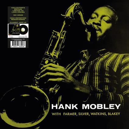 Hank Mobley Quintet - Vinile LP di Hank Mobley
