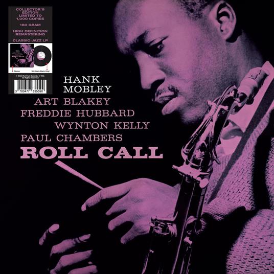 Roll Call (180 gr.) - Vinile LP di Hank Mobley