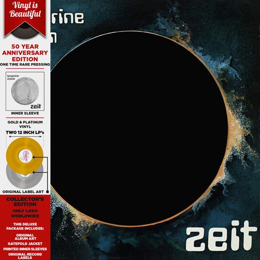 Zeit (Clear Gold Vinyl) - Vinile LP di Tangerine Dream