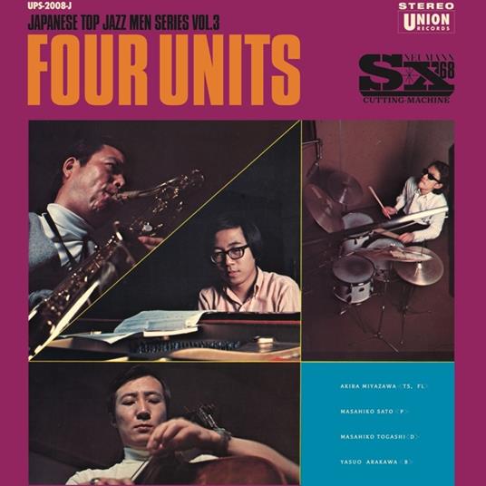 Four Units. Japanese Jazz Men Series vol.3 - Vinile LP di Akira Miyazawa
