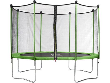 Trampolino tappeto elastico YOOPI - Ø3.65 m - Con rete, scala e telone - 2