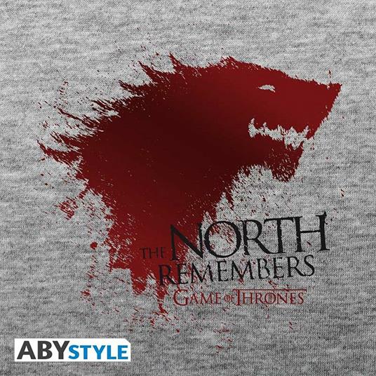 T-Shirt Basic Game of Thrones. The North Remembers - 4