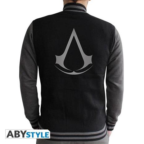 Assassin'S Creed. Jacket. Crest Man Black/Dark Grey Small - 2