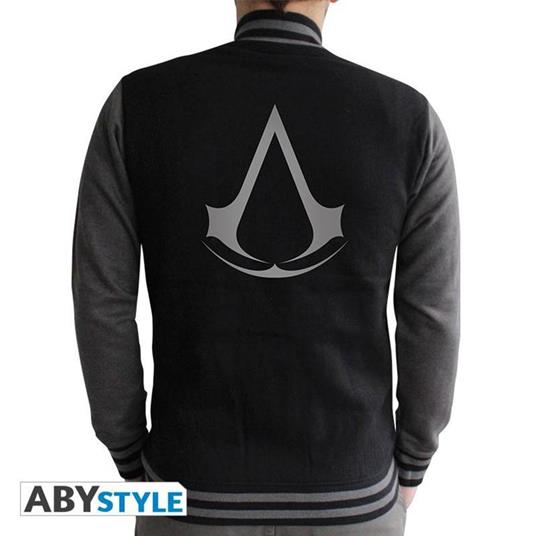 Assassin'S Creed. Jacket. Crest Man Black/Dark Grey Small - 2