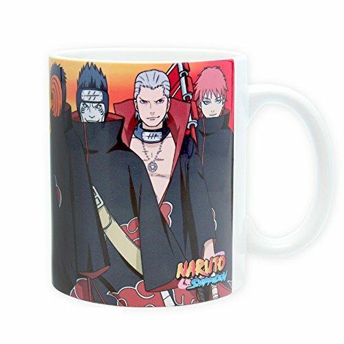 Tazza in Ceramica Naruto Shippuden. Akatsuki. Con Scatola - 2