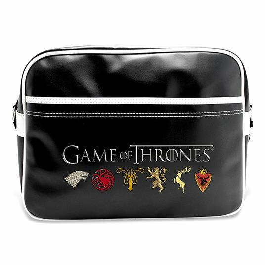 Borsa Messenger in Vinile Game of Thrones. Sigils - 2